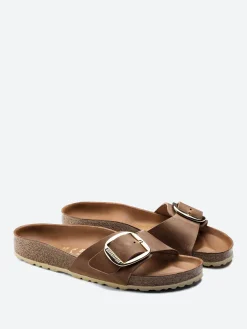 Birkenstock - Madrid Big Buckle Narrow in Cognac
