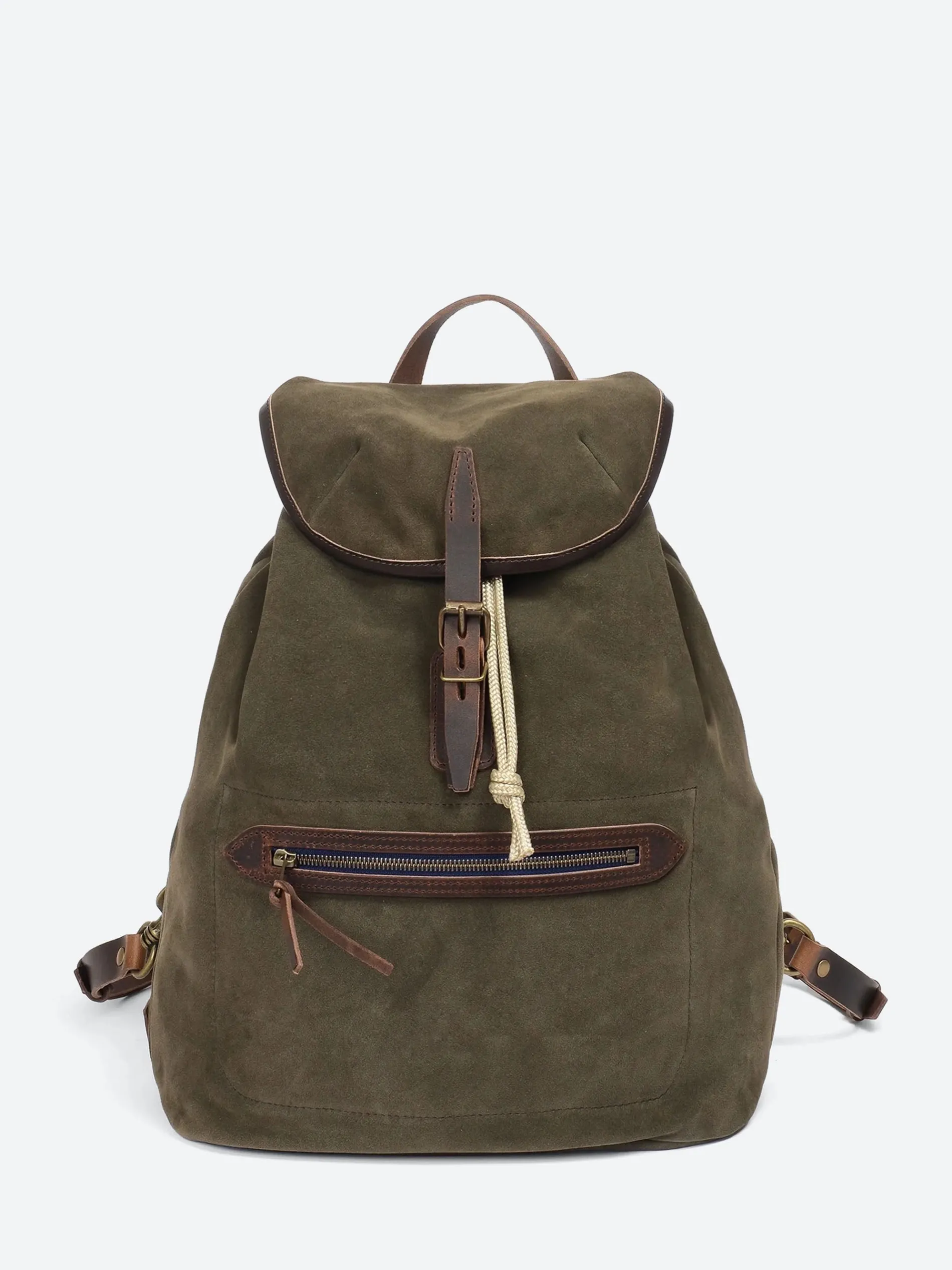 Bleu de Chauffe - Camp Backpack in Musk