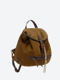Bleu de Chauffe - Camp S Backpack in Tobacco
