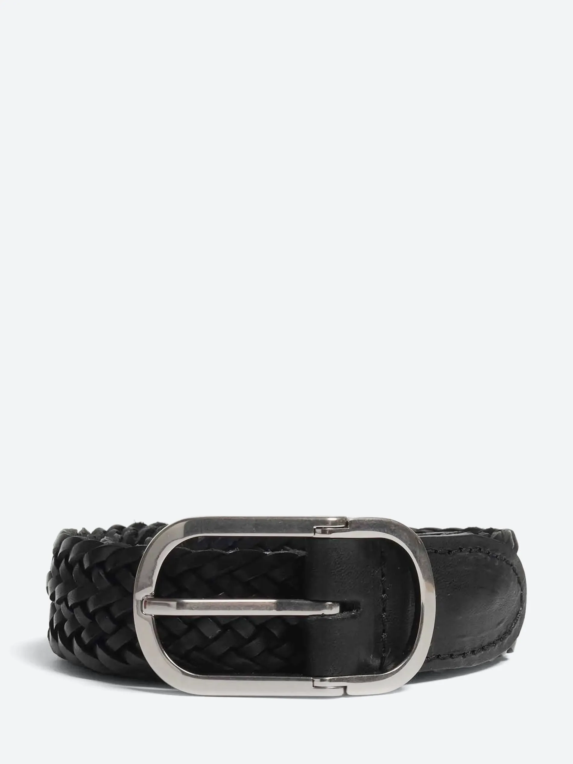 Bleu de Chauffe - Cliquet Belt in Noir
