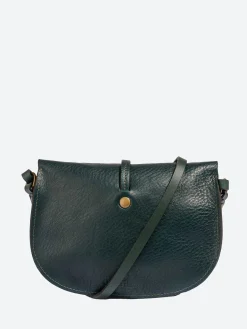 Bleu de Chauffe - Java Mini Postman Bag in Vert
