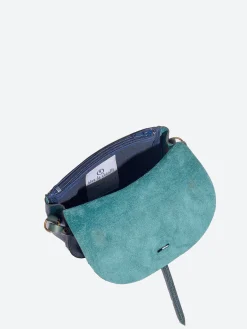 Bleu de Chauffe - Java Mini Postman Bag in Vert
