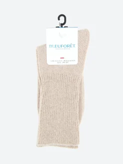 Bleuforet - Alpaca Wool Socks in Beige