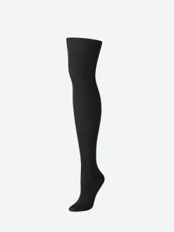 Bleuforêt - Combed Cotton Tights in Noir