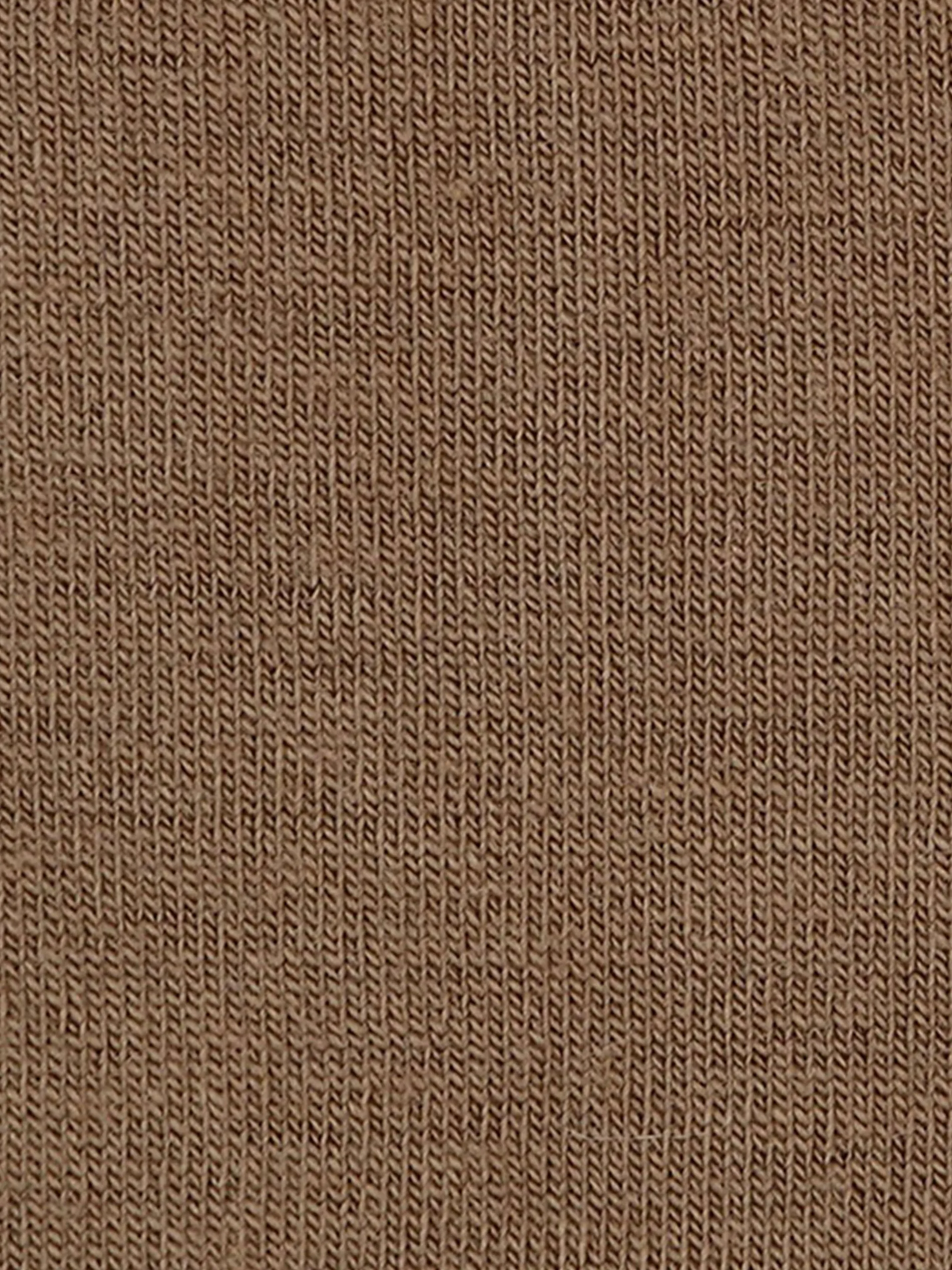 Bleuforêt - Roll Top Wool Sock in Fawn