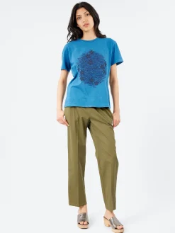 Blue Blue Japan - Sora Sakura T-Shirt in Indigo