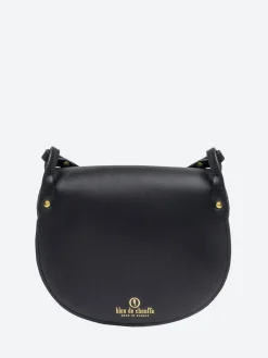 Blue de Chauffe - Diane M Saddle Bag in Noir
