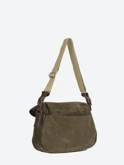 Blue de Chauffe - Musette S Bag in Musk