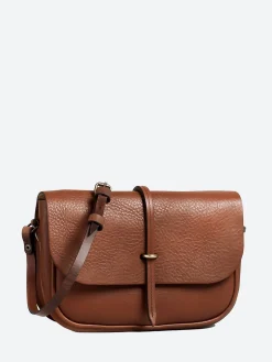 Blue de Chauffe - Pastis Mini Postman Bag in Cuba Libre