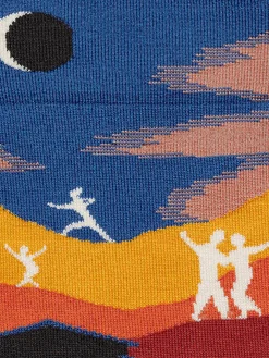 Bonne Maison - Crimson Eclipse Socks