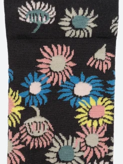 Bonne Maison - Fiction Slate Sunflower Sock