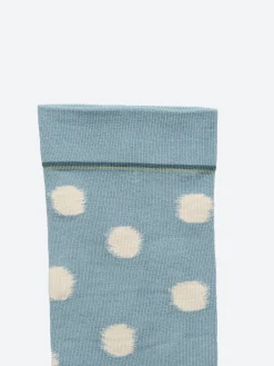 Bonne Maison - La Riviere Bleue Polka Dot Sock