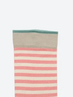 Bonne Maison - Les Unis Rose Stripe Sock