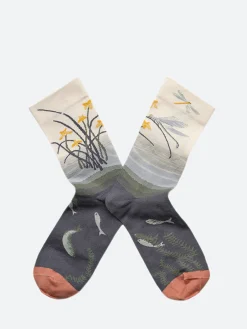 Bonne Maison - Natural Dragonfly Sock