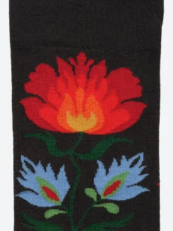 Bonne Maison - Polka Bouquet of Flowers Sock