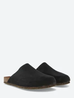 Bosabo - 164 Clogs in Noir Daim