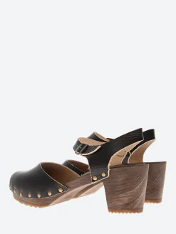 Bosabo - 368 Clogs in Noir Vegetal