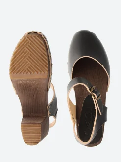 Bosabo - 368 Clogs in Noir Vegetal