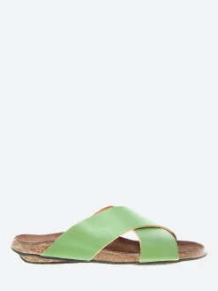 Bosabo - 396 Mule in Pomme Vert Vegetal