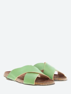 Bosabo - 396 Mule in Pomme Vert Vegetal
