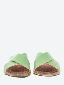 Bosabo - 396 Mule in Pomme Vert Vegetal