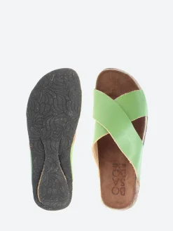 Bosabo - 396 Mule in Pomme Vert Vegetal