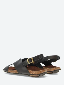 Bosabo - 396-288 Sandal in Noir Vachette