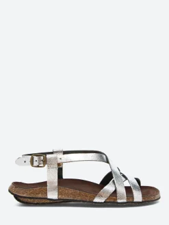 Bosabo - 498 Sandals in Argent Old Metal