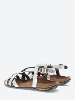 Bosabo - 498 Sandals in Argent Old Metal