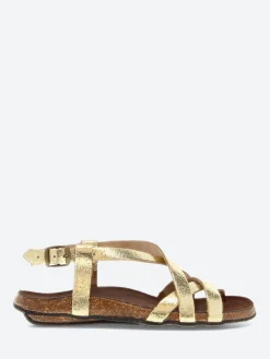 Bosabo - 498 Sandals in Gold Old Metal