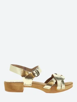 Bosabo - 474 Sandals in Gold Old Metal