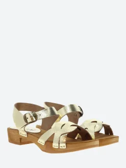 Bosabo - 474 Sandals in Gold Old Metal