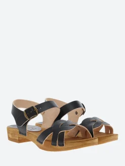 Bosabo - 474 Sandals in Noir Vegetal