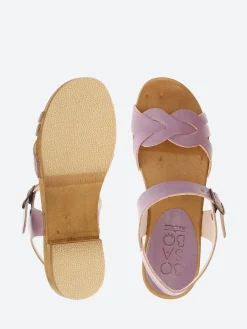Bosabo - 474 Sandals in Violine Vegetal