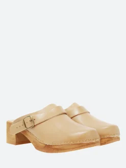Bosabo - Compliba Clogs in Beige Vegetal