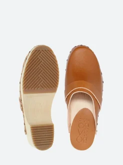 Bosabo - Complice Clogs in Doe Vegetal