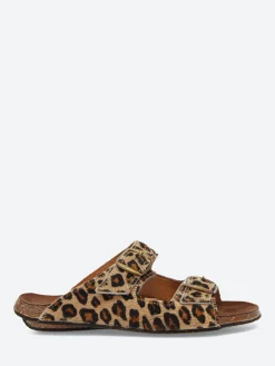 Bosabo - Xeba Sandals in Leopard Capuchino