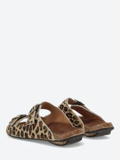 Bosabo - Xeba Sandals in Leopard Capuchino