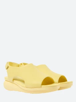 Camper - Balloon Cut-Out Sandal in Yellow