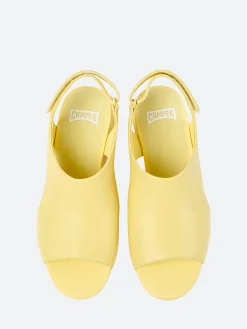 Camper - Balloon Cut-Out Sandal in Yellow