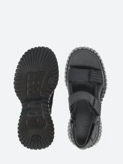Camper - BCN 2-Strap Sandal in Black