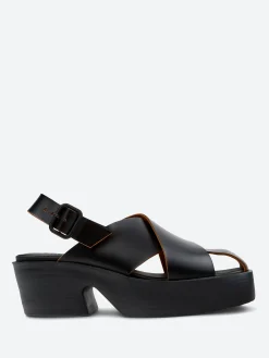 Camper - Billie Sandals in Black