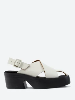 Camper - Billie Sandals in White Natural