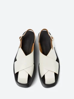 Camper - Billie Sandals in White Natural