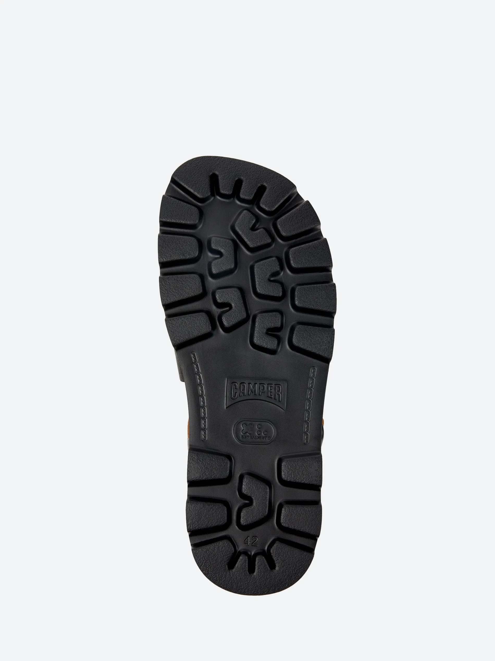 Camper - Brutus Fisherman Sandal in Black