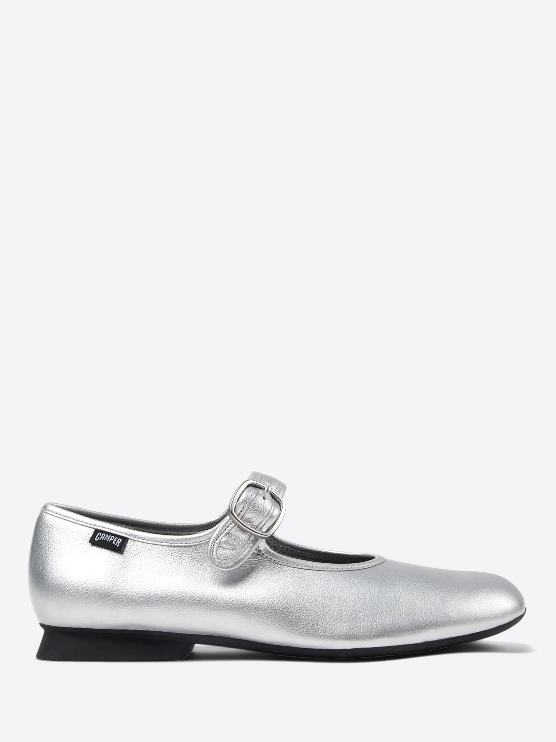 Camper - Casi Myra Ballerinas in Silver