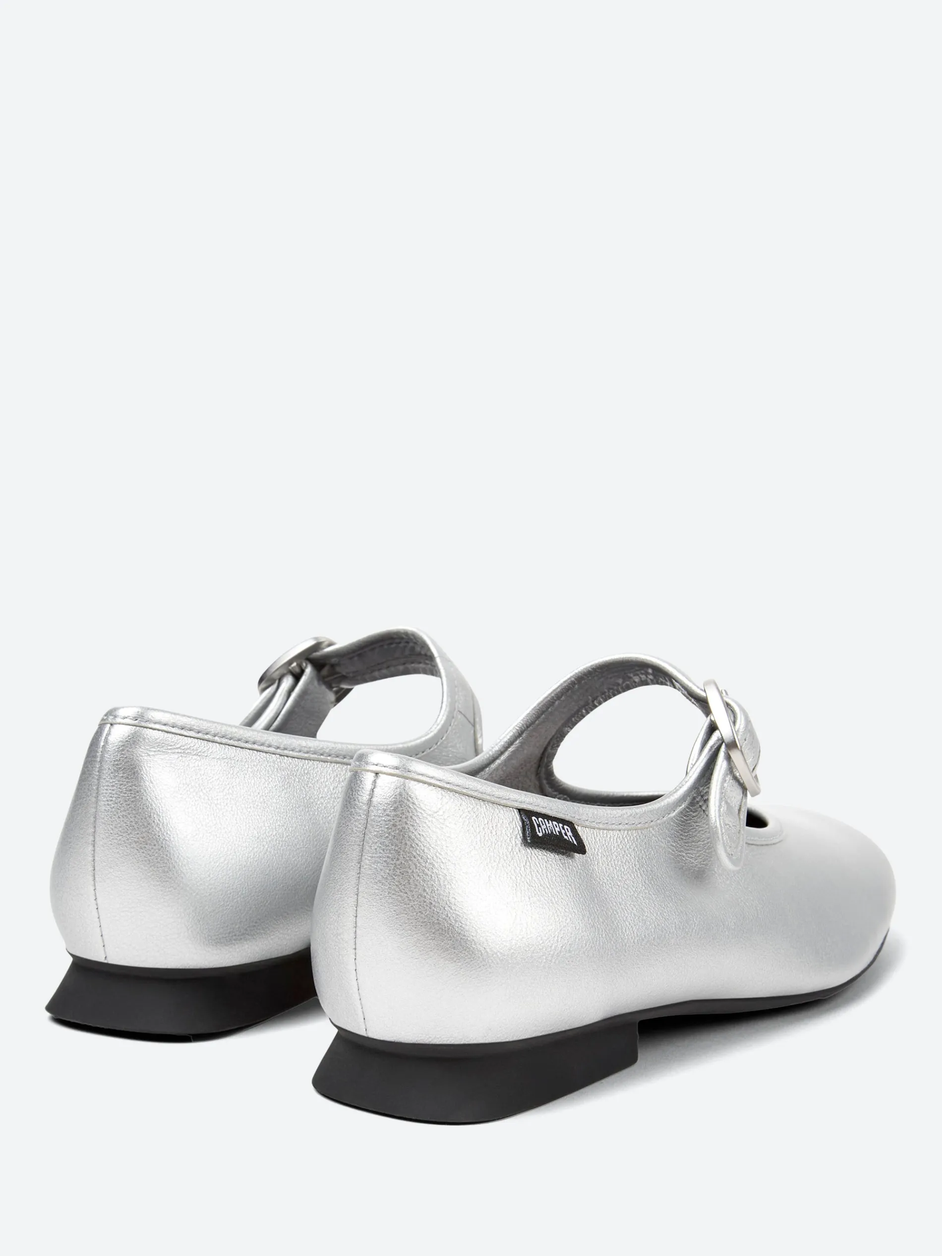 Camper - Casi Myra Ballerinas in Silver