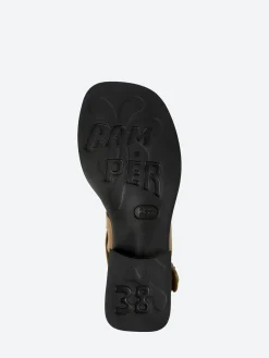 Camper - Dana 2-Strap Sandals in Beige