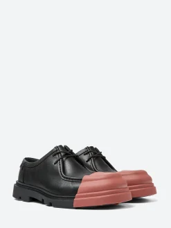 Camper - Junction Wallabee Shoes in Black