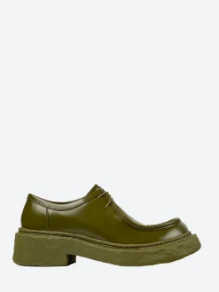 Camper - Lab Vamonos Wallabee in Olive Green